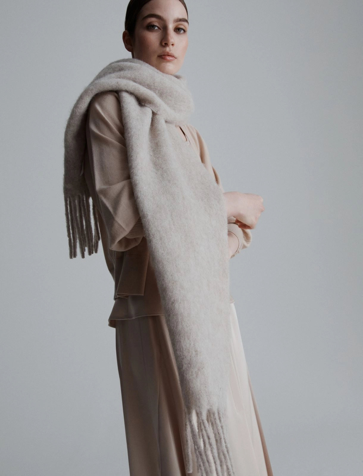 MERLE - Alpaca-blend scarf