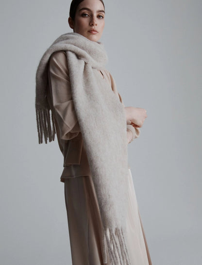 MERLE - Alpaca-blend scarf