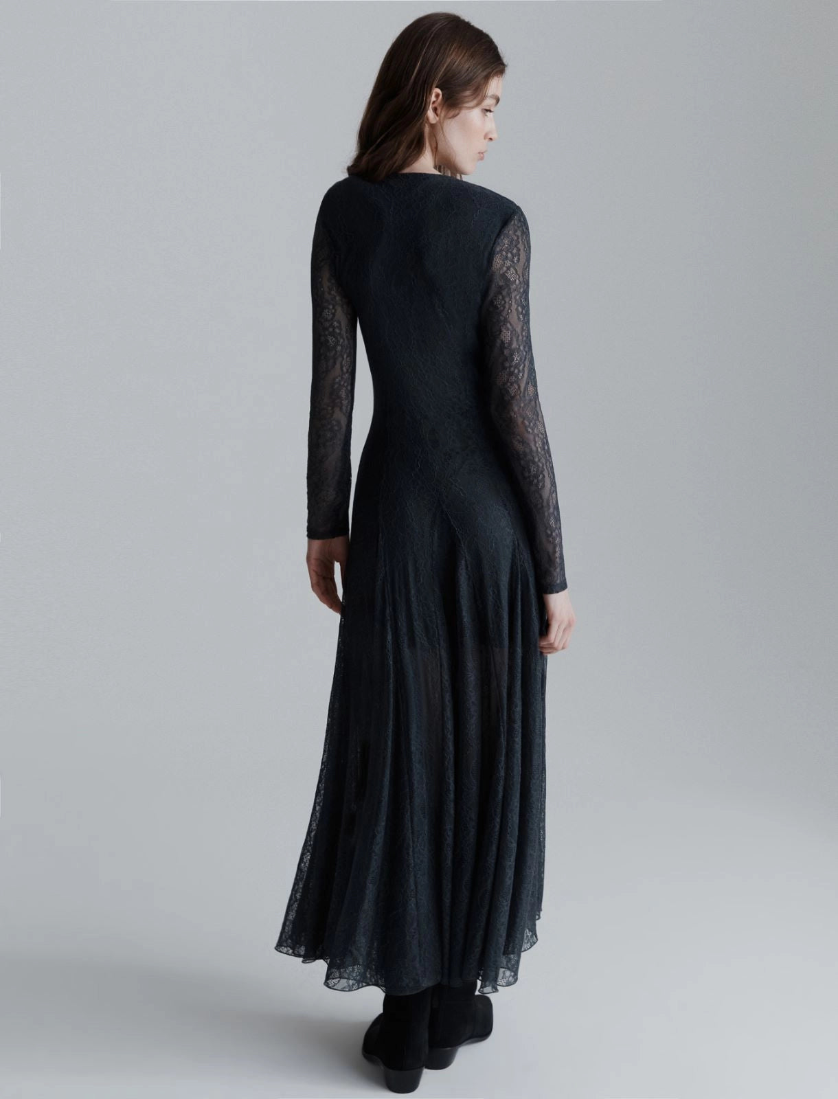 COMICA - Lace jersey dress