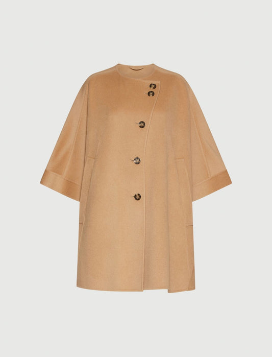 CANTORE - Wool-blend cape