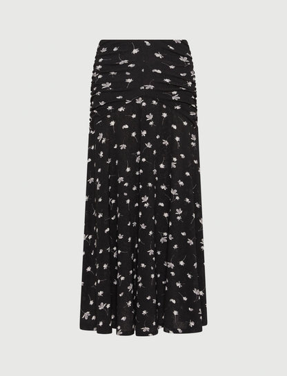 ZEMIRA - Tulle jersey skirt