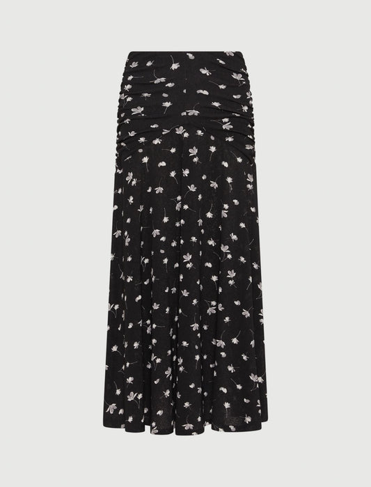 ZEMIRA - Tulle jersey skirt