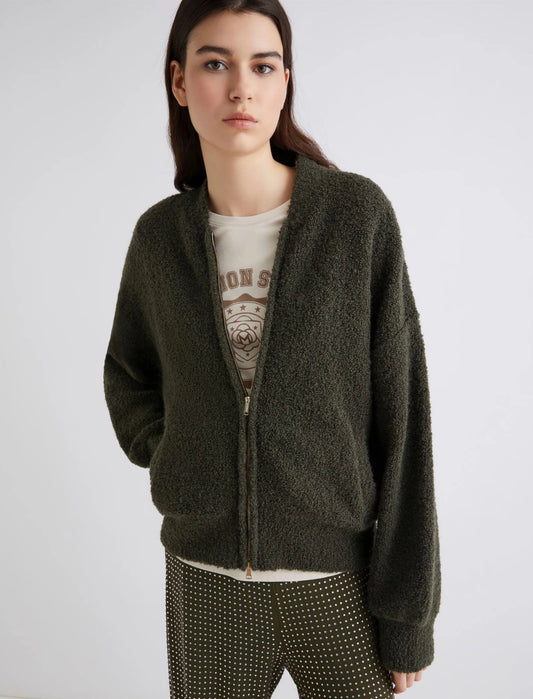ORONTE - Bouclé bomber jacket