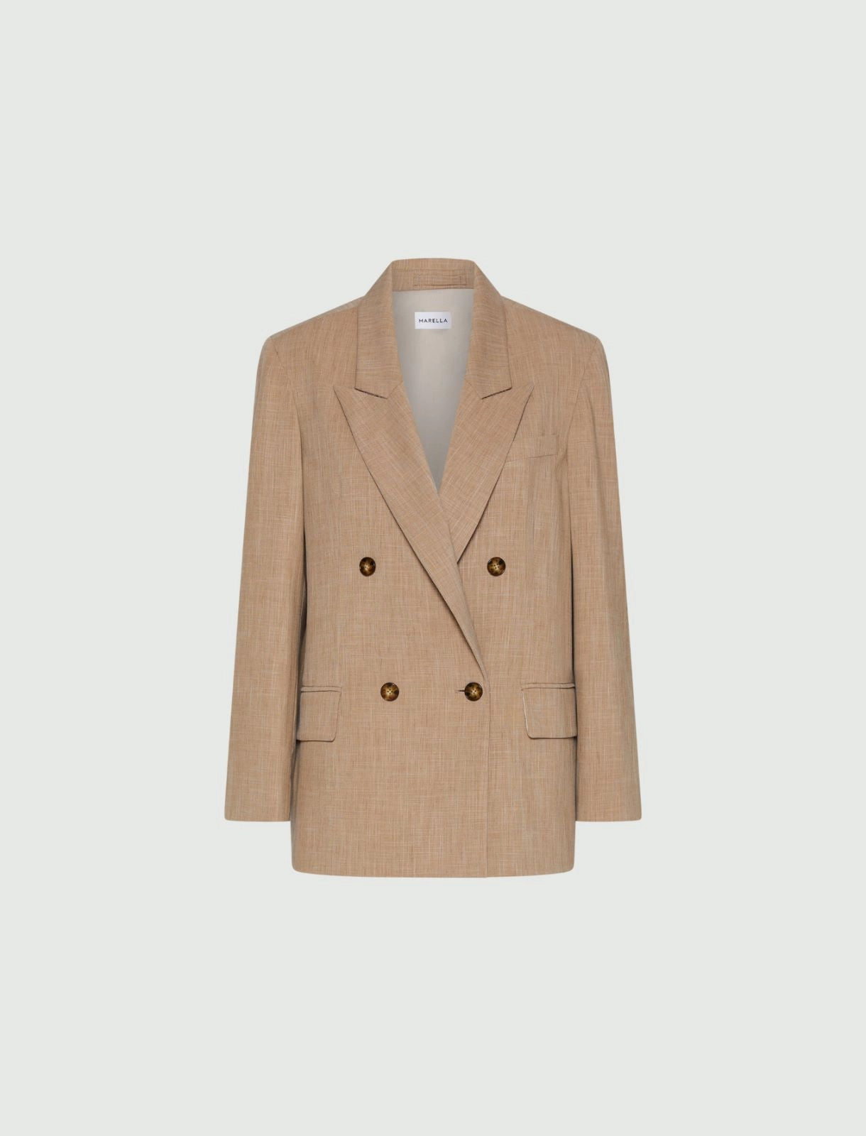 GORIZIA - Double-breasted stretch blazer