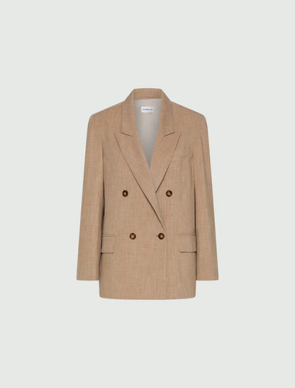 GORIZIA - Double-breasted stretch blazer