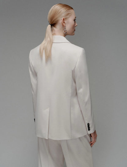 NATTE - Double-breasted stretch blazer