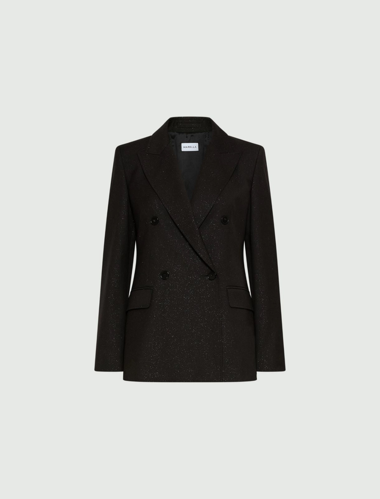 NATTE - Double-breasted stretch blazer