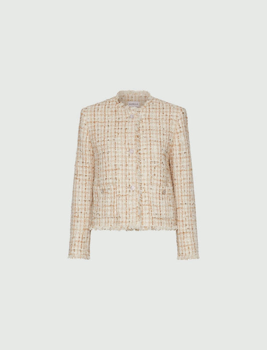 LYON - Short sequinned lamé jacket