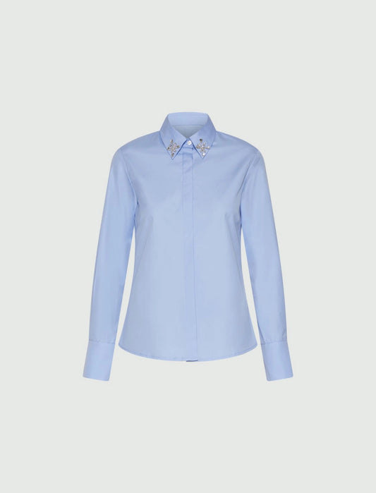 PIOGGIA - Slim-fit cotton shirt