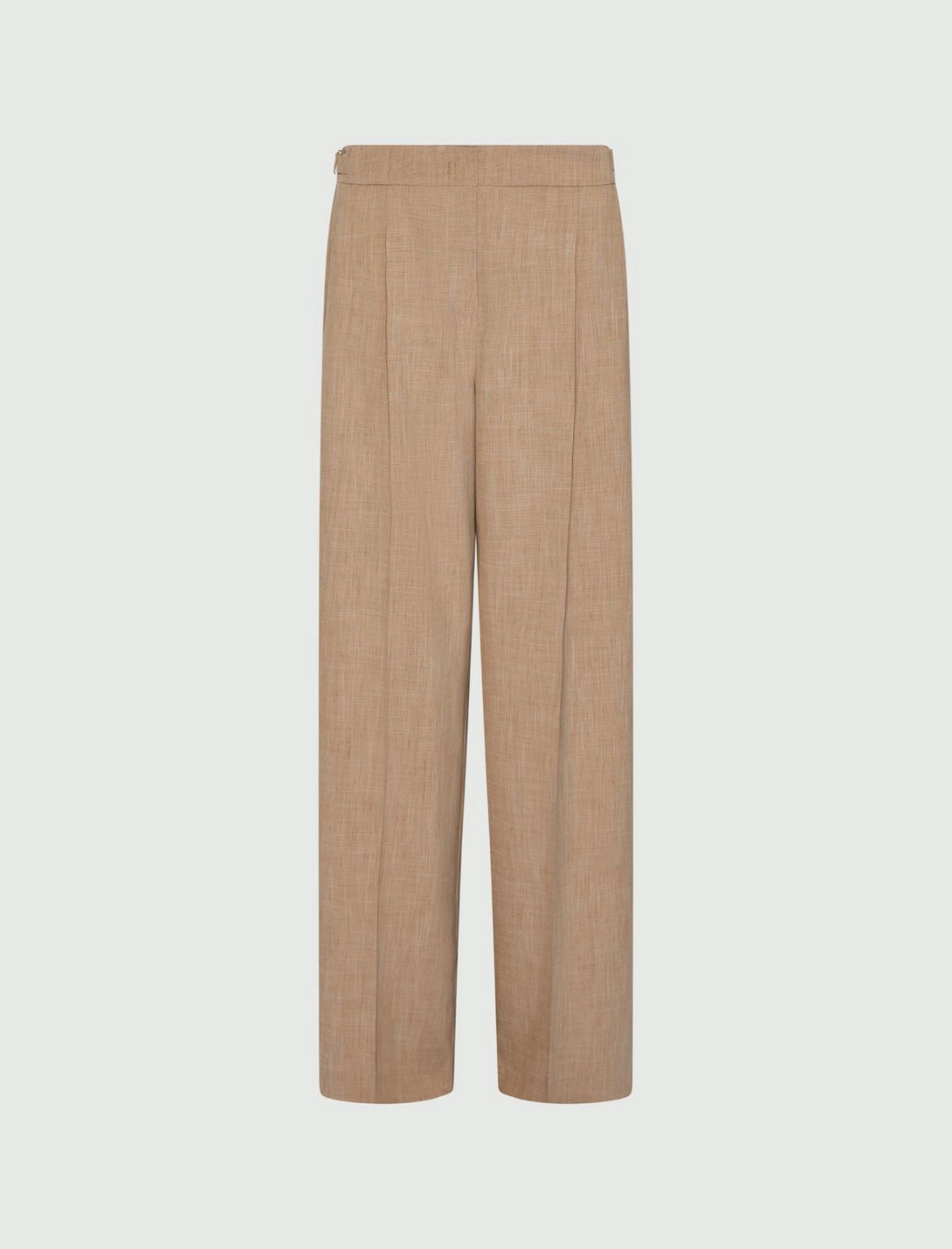 DEMIEN - Stretch wide-leg trousers