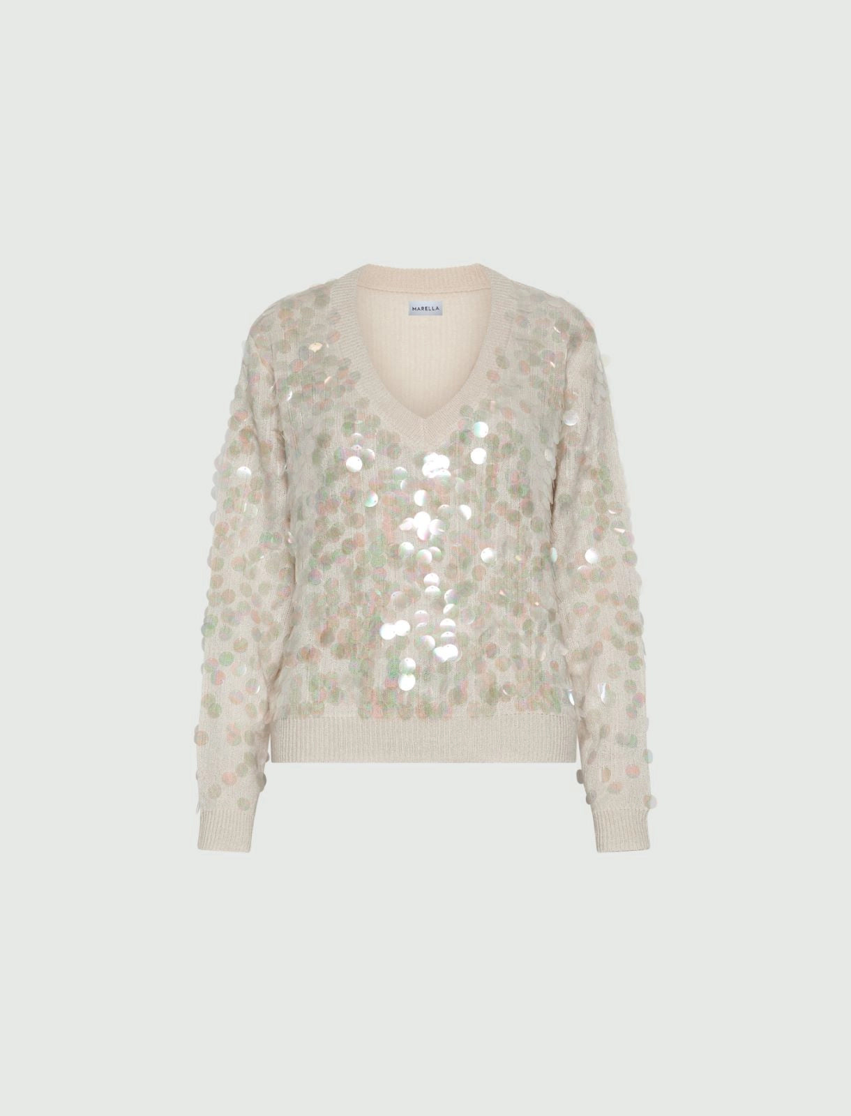 LEONE - Maxi-sequin sweater