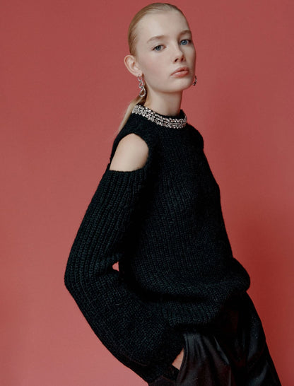 HAITI - Cut-out sweater