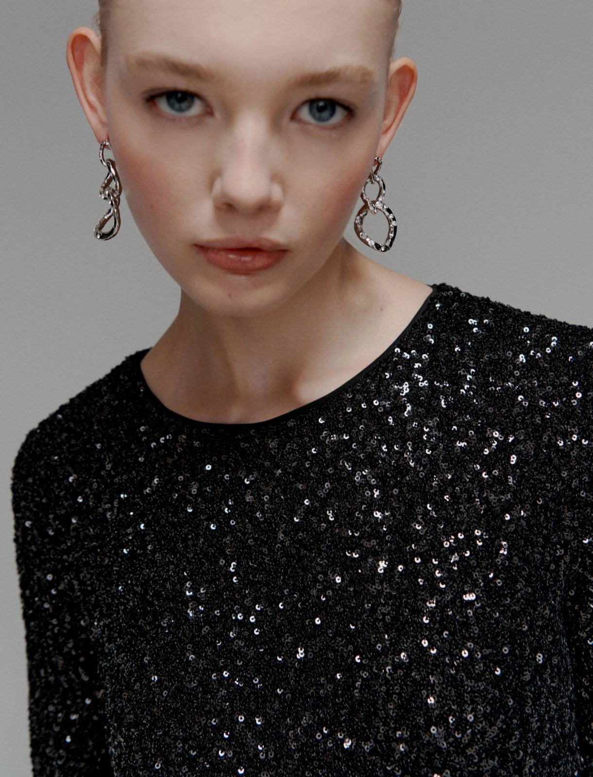 OPALINE - Sequinned mini dress