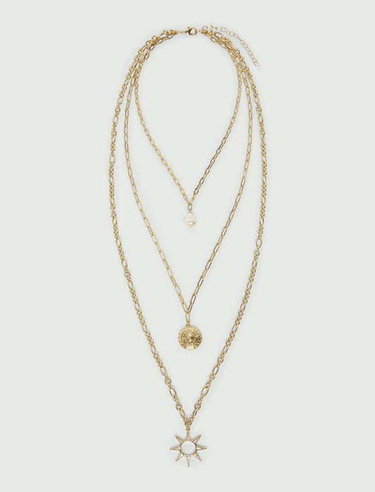 LATO - Triple pendant necklace