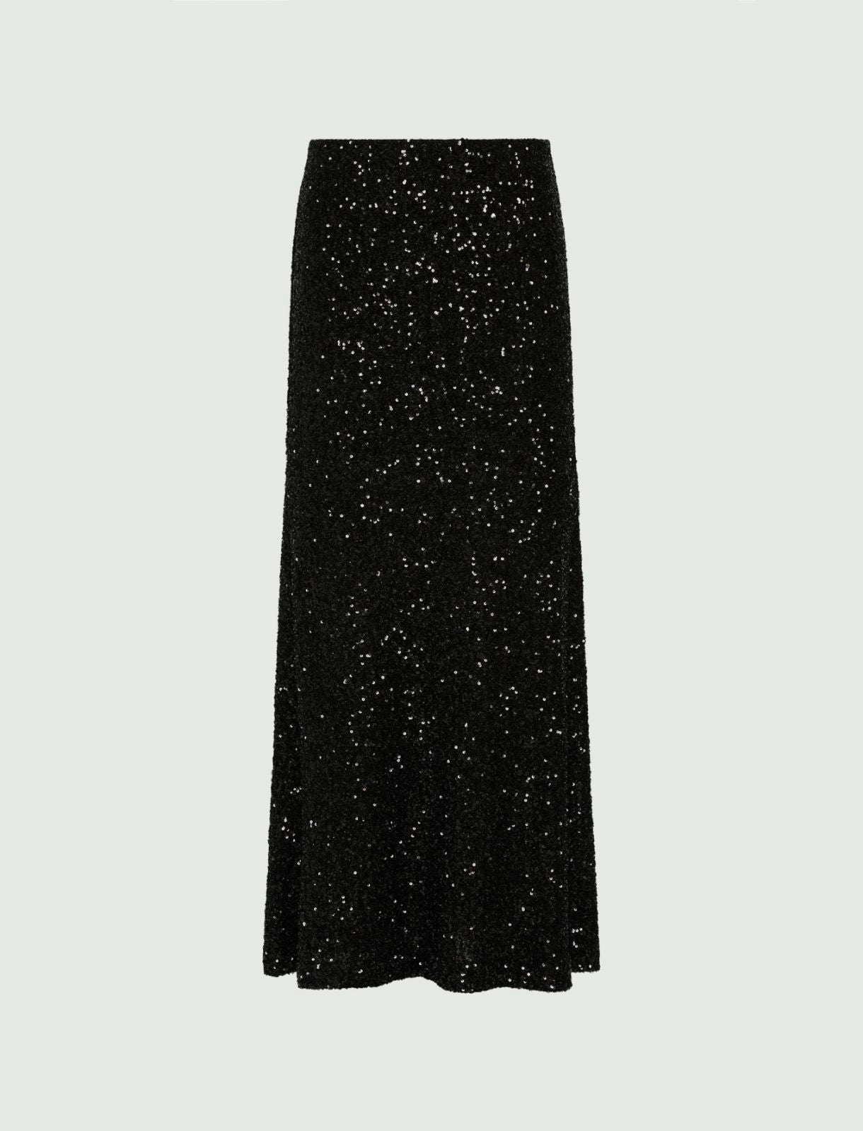 SALICE - Sequinned midi skirt