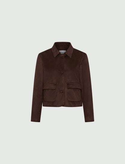 FIORIRE - Short stretch jersey jacket