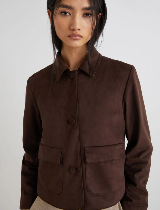 FIORIRE - Short stretch jersey jacket