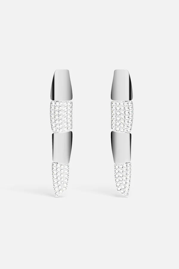 AUTOMNE - Pavé Drop Earrings