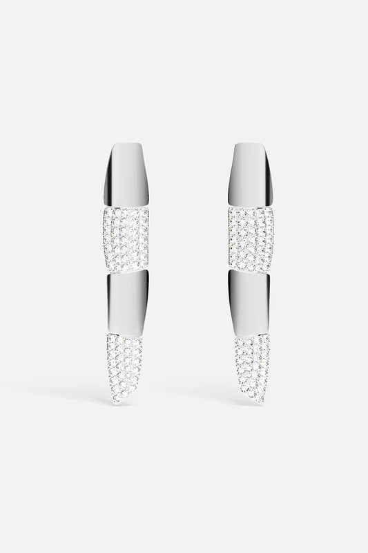 AUTOMNE - Pavé Drop Earrings