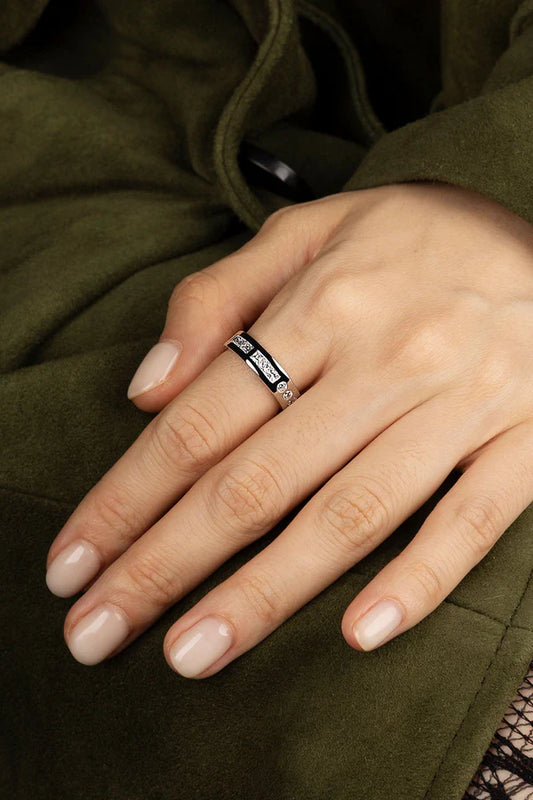 morse code - Smile Morse Code Ring