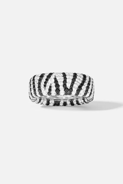 festival - Chunky Zebra Ring