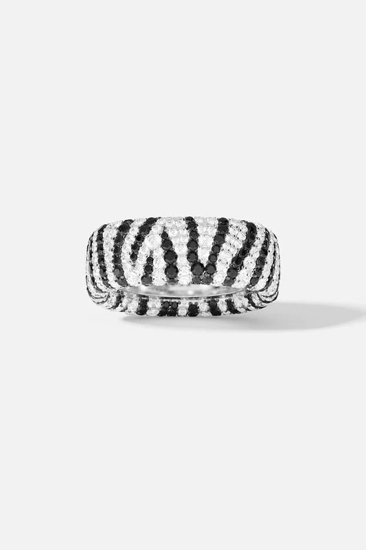 festival - Chunky Zebra Ring