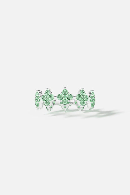 festival - Pastel Green Spark Ring