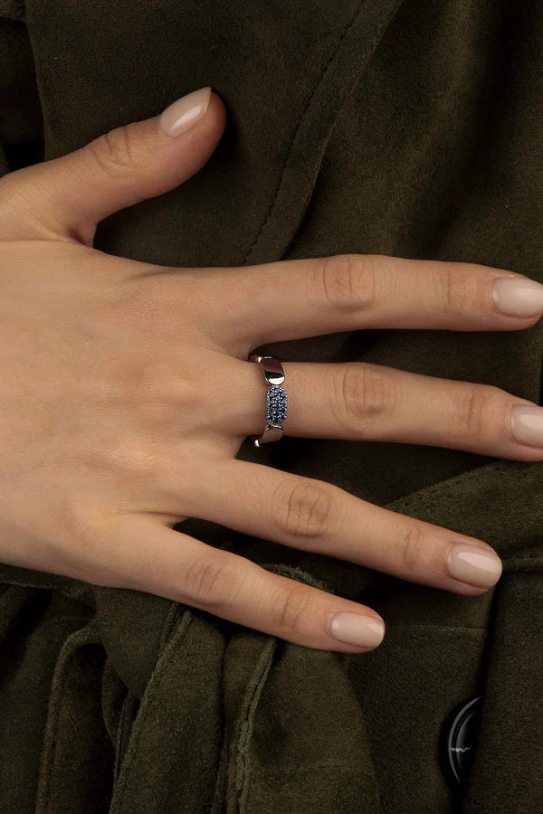 yacht club - Dainty Silver Ring