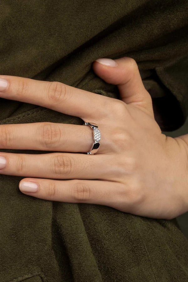 yacht club - Dainty Silver Ring