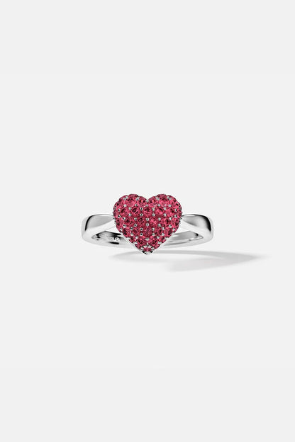 hiver - Fuchsia Heart Ring