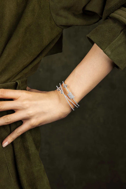 croisette - Triple Cuff with Sliding Rings