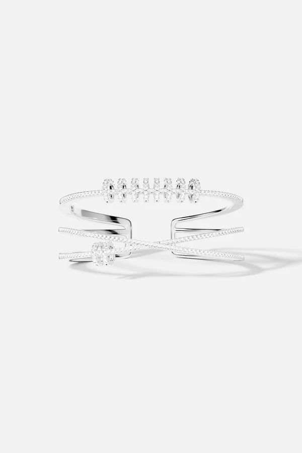 croisette - Triple Cuff with Sliding Rings