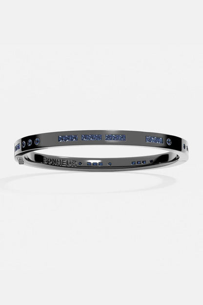 morse code - Blue Bonheur Morse Code Bangle
