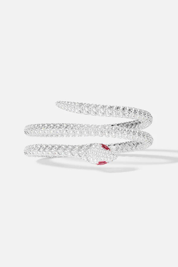 festival - Pavé Kaa Double Wrap-Around Bangle