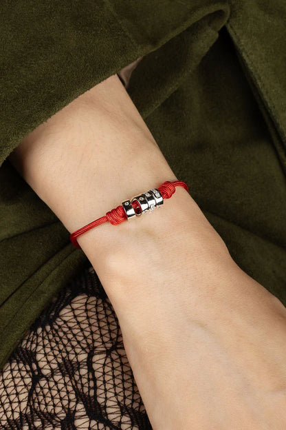 morse code - LOVE Morse Code String Adjustable Bracelet