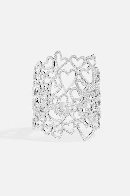 hiver - Statement Heart Bracelet