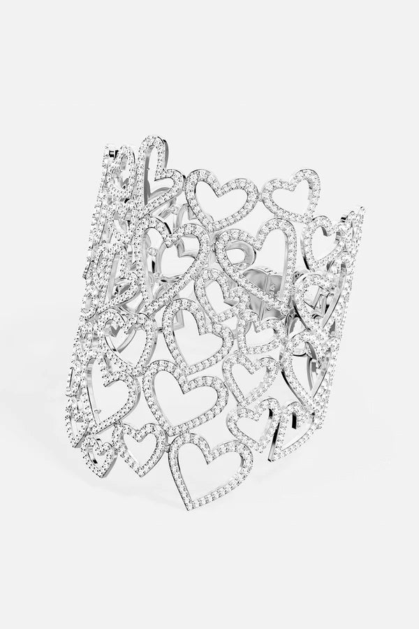 hiver - Statement Heart Bracelet