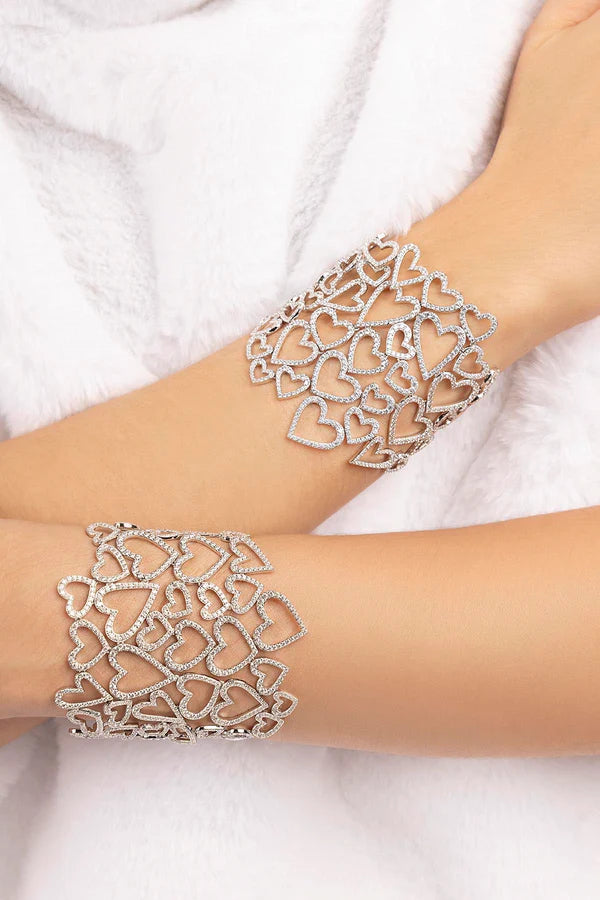 hiver - Statement Heart Bracelet