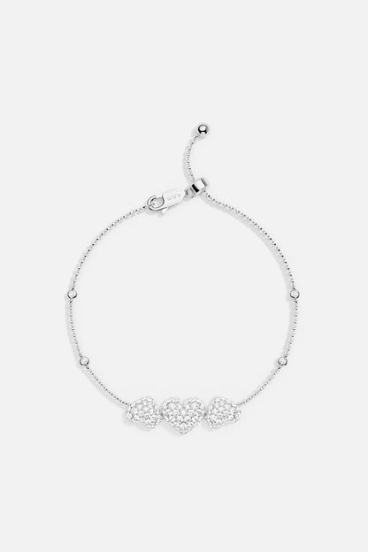 hiver - Heart Adjustable Bracelet