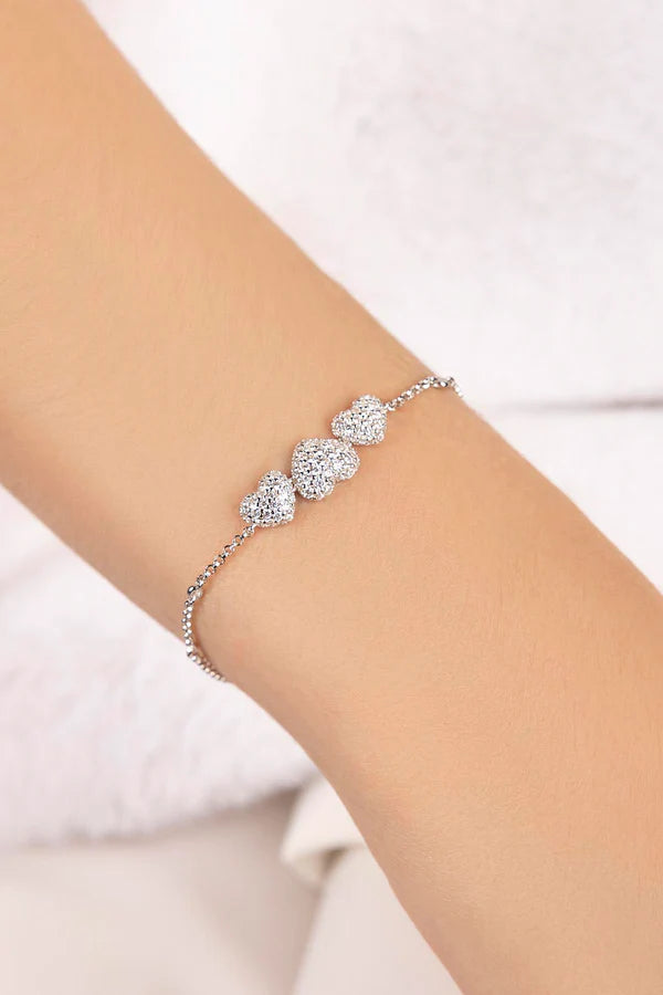 hiver - Heart Adjustable Bracelet