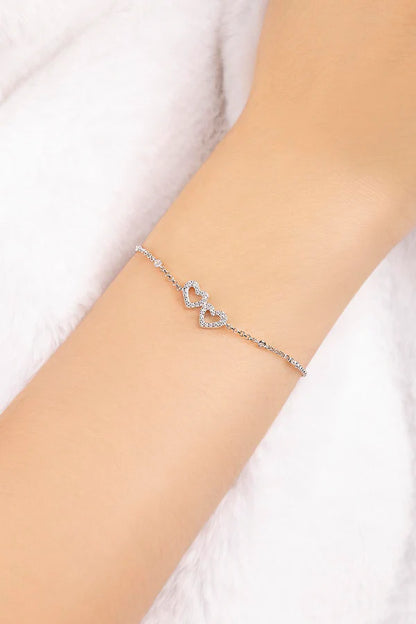 hiver - Heart Adjustable Bracelet