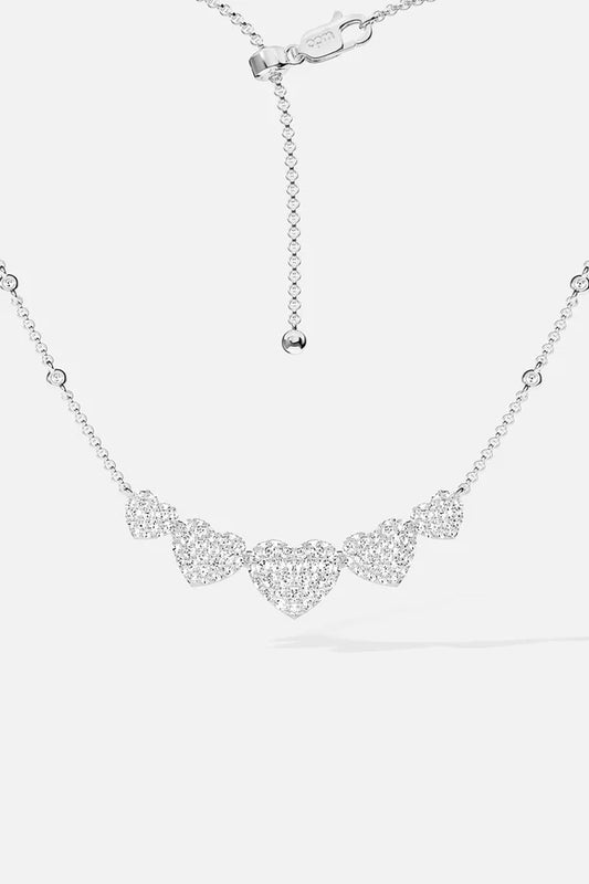 hiver - Heart Adjustable Necklace