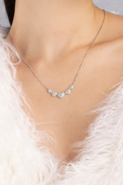 hiver - Heart Adjustable Necklace