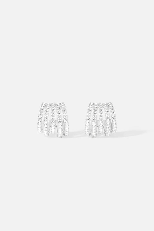 croisette - Five-Hoop Earrings