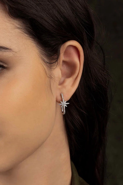 meteorites - Météorites Rectangular Earrings