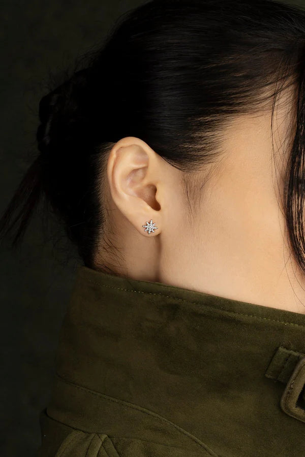 meteorites - Mini Météorites Stud Earrings