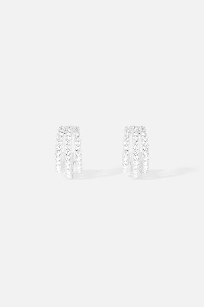 croisette - Triple Hoop Earrings