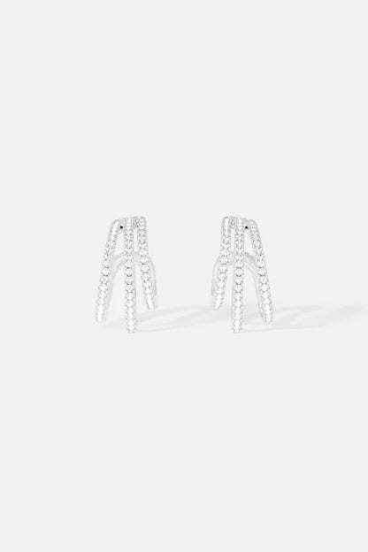 croisette - Triple Hoop Earrings