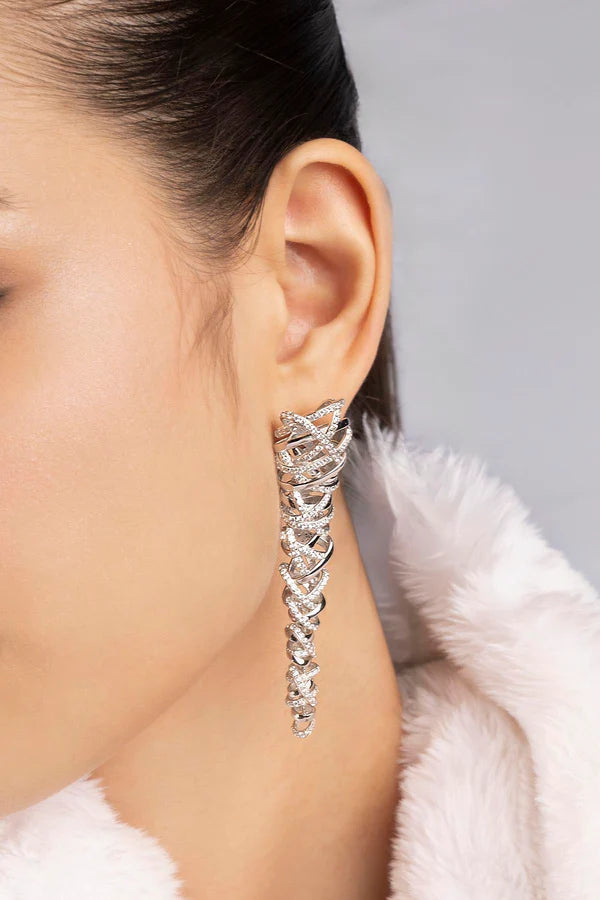 hiver - Enlacé Drop Earrings
