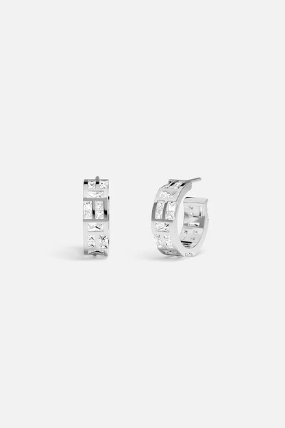 hiver - Ice Hoop Earrings